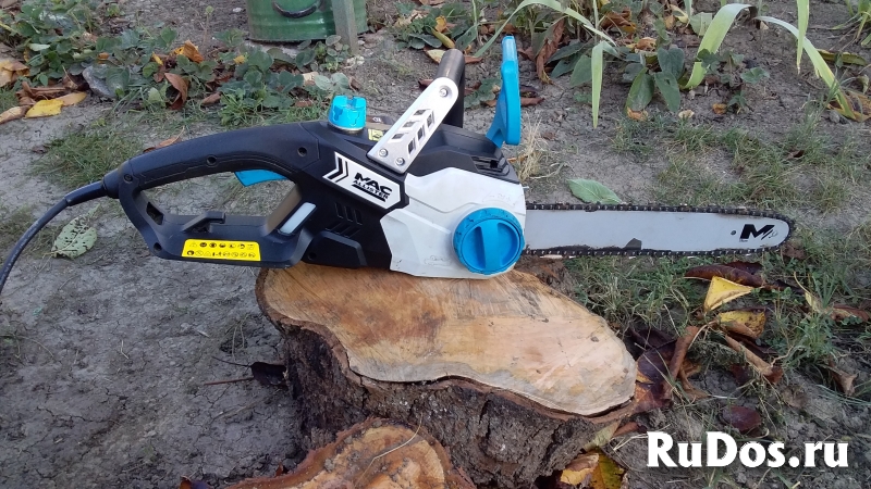 электропила цепная фирмы MaкАллистер  бу в отличном состоянии изображение 4