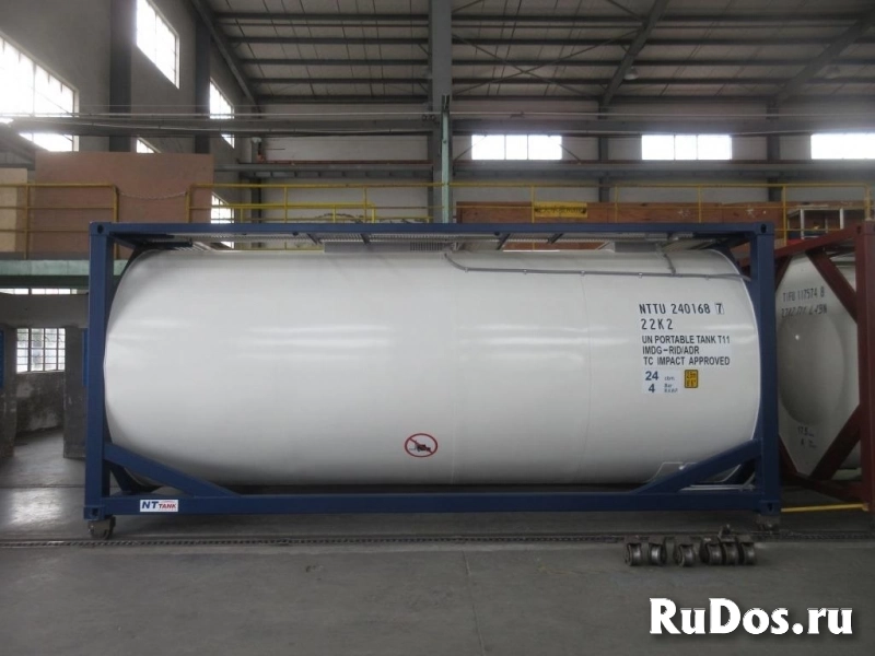 Танк-контейнер тип Т11 объём 24м3 для перевозки нефтехимической продукции, новый. фотка