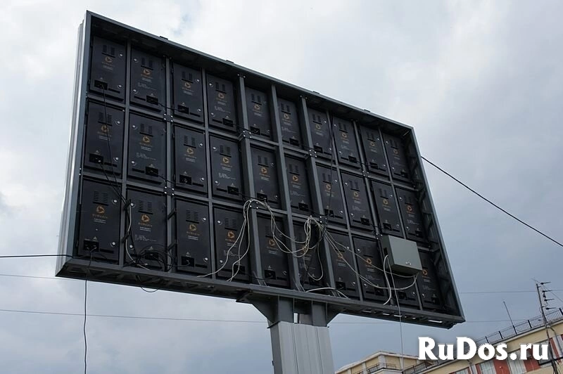 Подключения рекламных щитов к электросетям фото