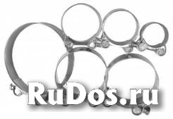 Хомуты силовые одноболтовые, силовые двухболтовые, изображение 3