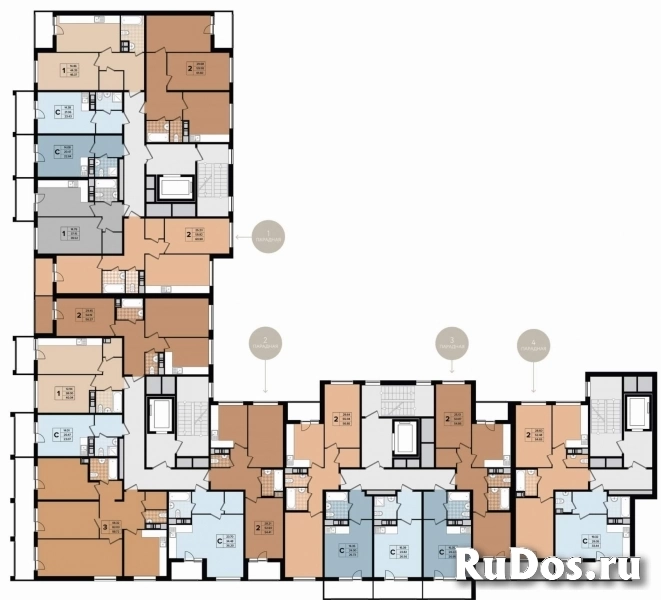 Продам 2 комнатную квартиру 53.2 м2 изображение 6