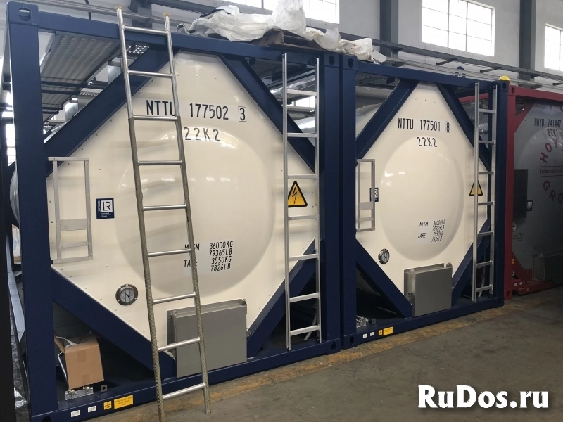Танк-контейнер объём 18м3 тип Т11,  для перевозки эфирных масел. фотка