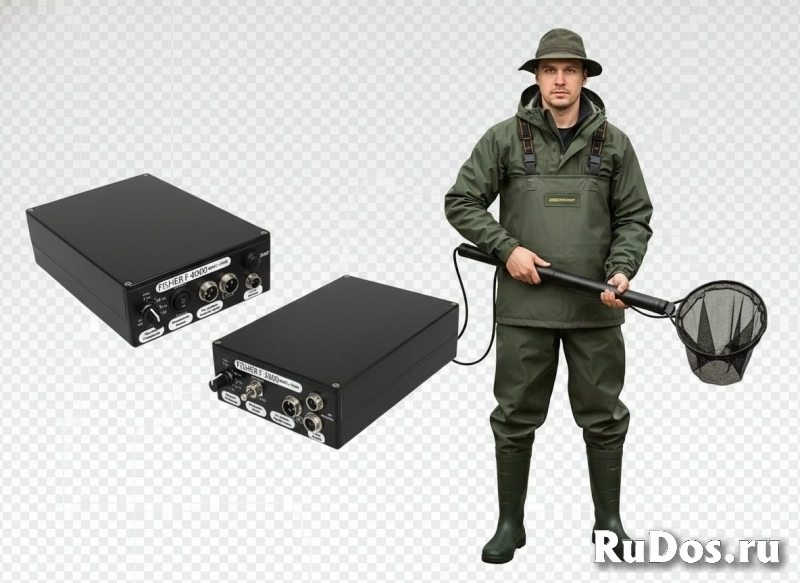 Электрогон для гона рыбы Fisher изображение 10