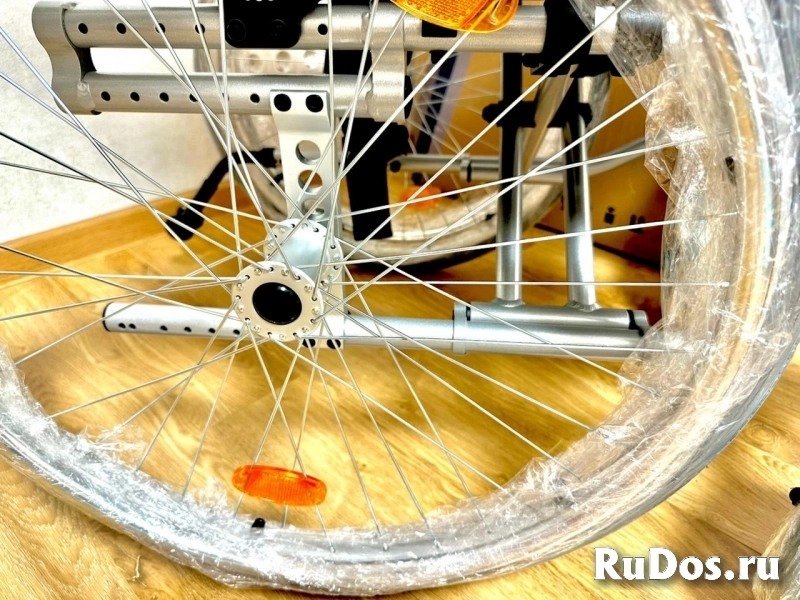 Инвалидная коляска Новая Складная + Доставка изображение 6