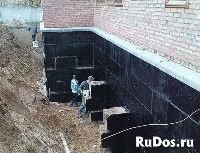 Гидроизоляционные работы фотка