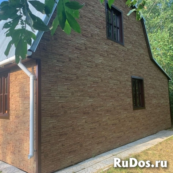 Фасадные панели под камень рваный фотка