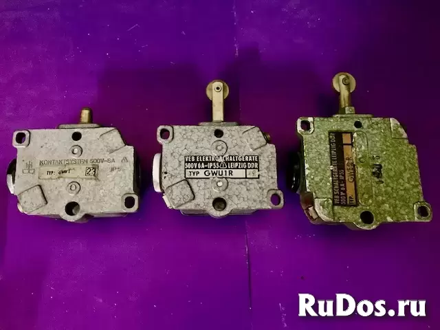 Концевой выключатель Robotron TYP GWU1, GWU1R, GWE2R фотка
