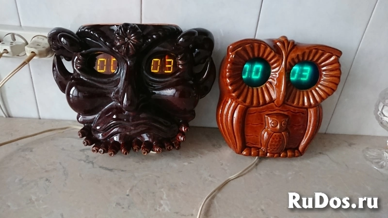 Часы электронные цифровые Сова и Мефистофель изображение 9