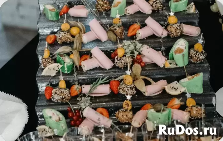 Банкет на свадьбу,кейтеринг и фуршет для свадеб в Москве и Подмосковье изображение 12