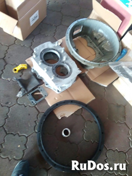 плита стыковочная ЯМЗ на коробку  КамАЗ . ZF изображение 3