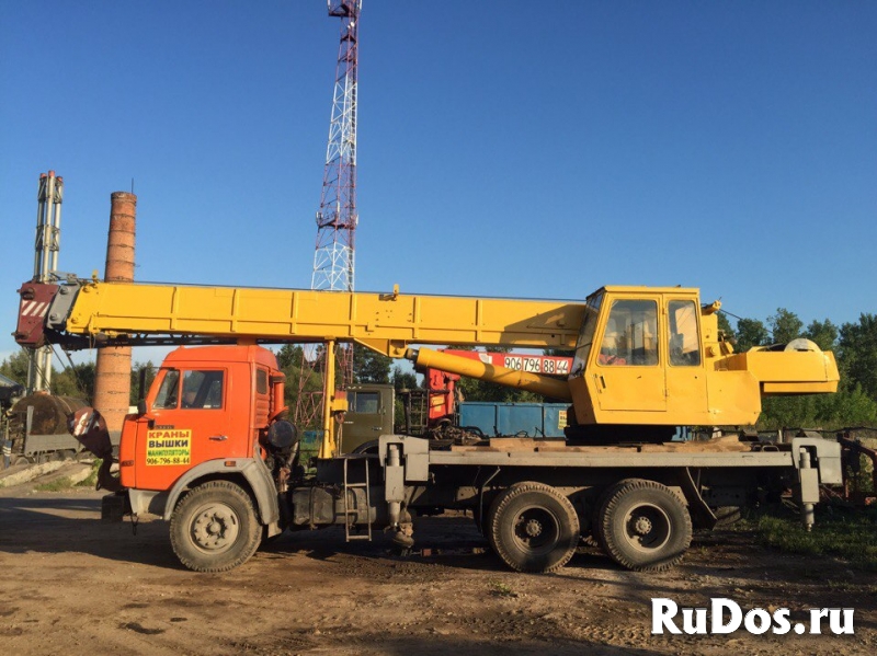 Сдам в аренду автокран Ивановец КС-45717К-1 изображение 3