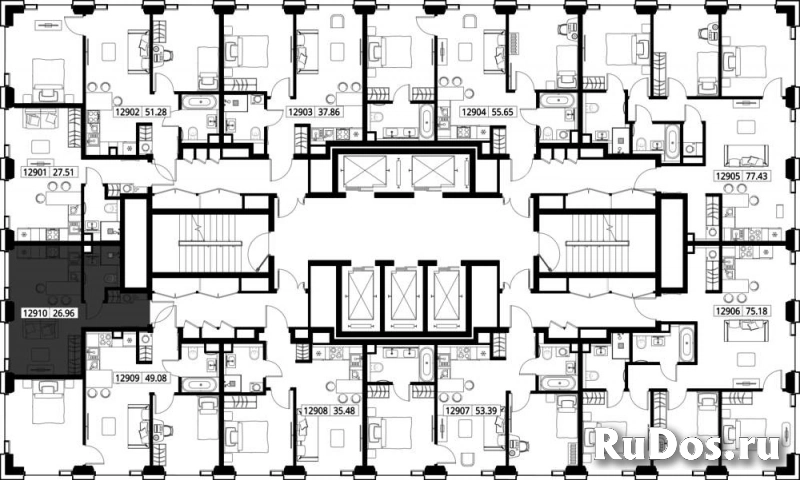 Продам 1 комнатную квартиру 26.96 м2 изображение 3