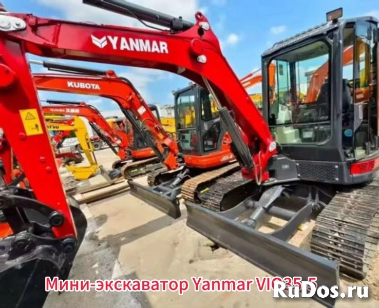 Мини-экскаватор Yanmar VIO35-5 фото