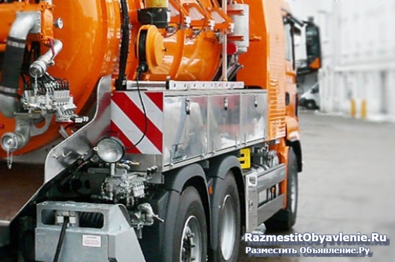 Прочистка засоров труб канализации фото