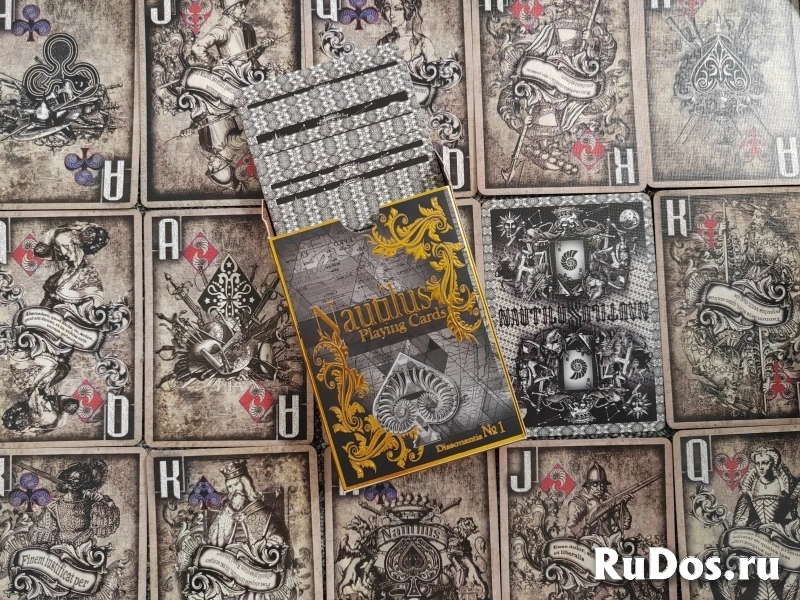 Игральные карты дизайнерские Nautilus Dissonantia фотка