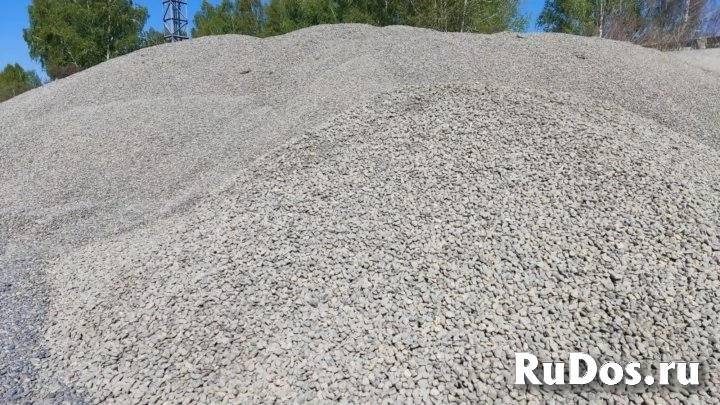 Щебень, гравий, отсев, песок речной, шлак. изображение 7