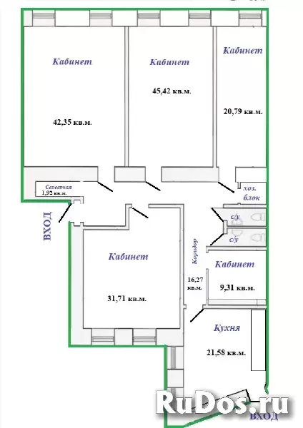 Современный офис 195квм у м.пл.Восстания изображение 3