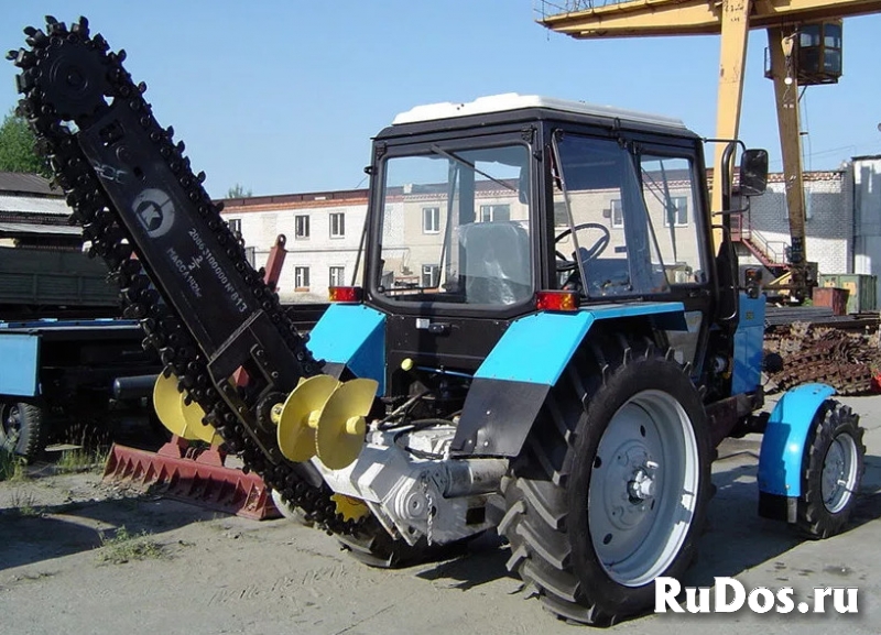 Траншеекопатель бара, аренда траншеекопателя грунторез изображение 4