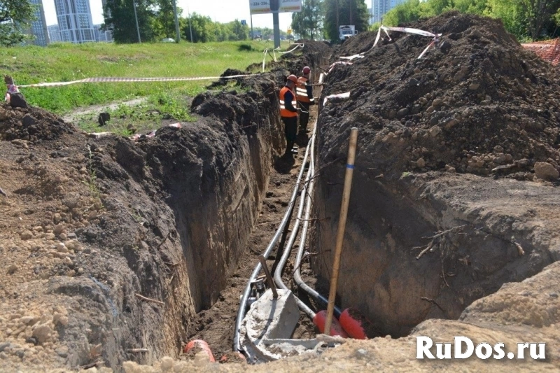 Перенос сетей с зоны застройки фотка