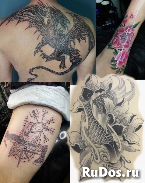 Мастер художественной татуировки изображение 11