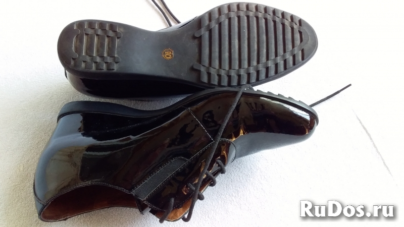 туфли женские, чёрные, кожа, лакированные, бу в отл.состоянии фотка