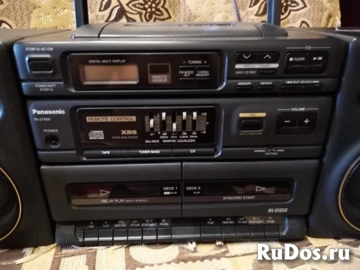 Магнитола Panasonic RX-DT650 (не использовалась) изображение 4