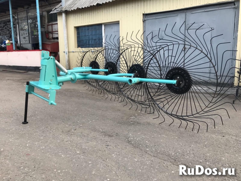 Грабли-ворошилки OGR усиленные 2.6м (4х колесные) изображение 4