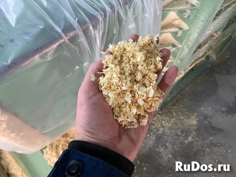 Опилки, Стружка (хвойные) - в брикетах (опт от производителя) - подстилка для с/х предприятий с ДОСТАВКОЙ в ваш регион. изображение 4