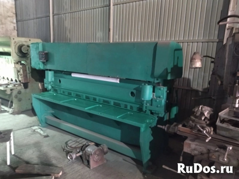 Гильотина СТД 9А рубит 6х2500мм, механическая муфта, продам изображение 4