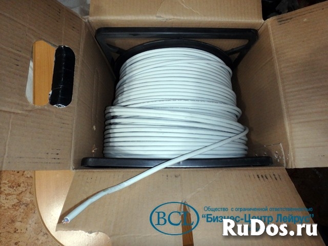 Кабель hyperline SFUTP4-C5E-S24-IN-LSZH-GY-305 витая пара SF/UTP фото