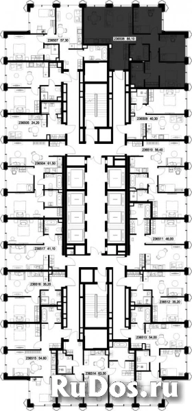 Продам 3 комнатную квартиру 86.1 м2 изображение 3