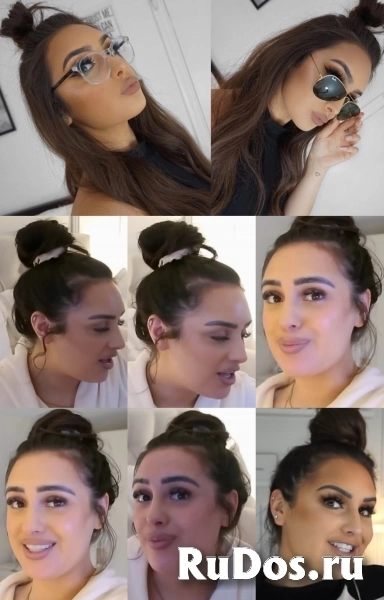 Amy-Rose Walker Hairstyle Bun изображение 3