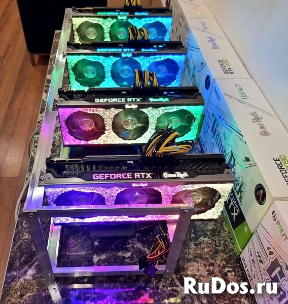 Майнинг Ферма RTX 3090 в отл сост изображение 3