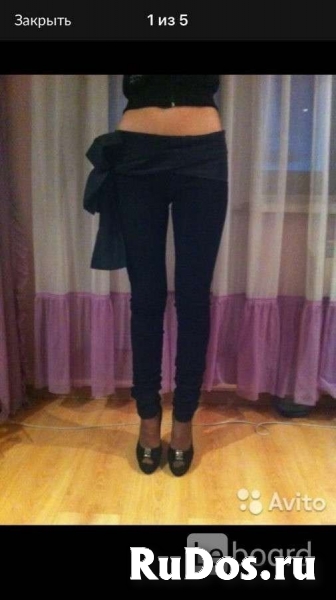 Брюки новые miss miss valentina s 42 44 черные лосины ткань плотн фото