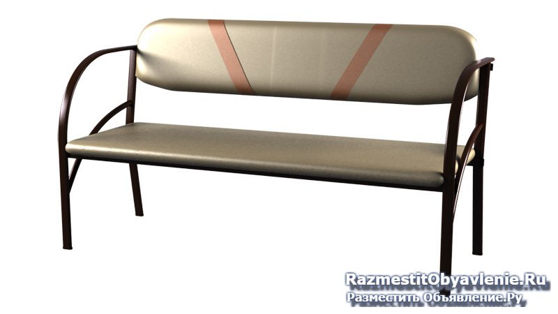 Банкетки на металлокаркасе изображение 4