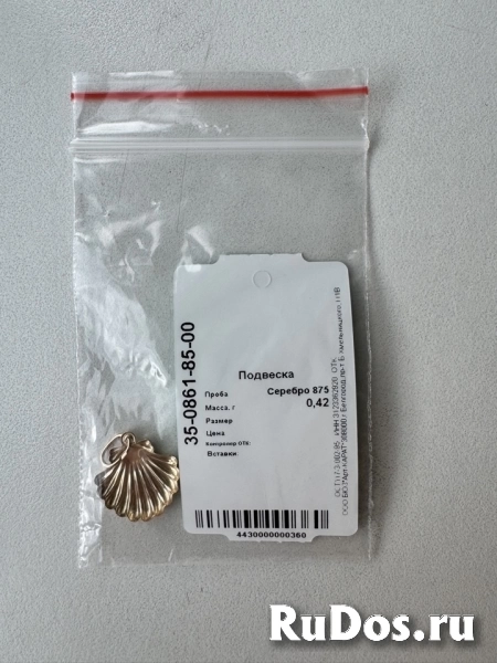 Кулон подвеска ракушка Адамас серебро позолота украшение бижутерия серебряный украшения амулет талисман мода топ серебристый изображение 4