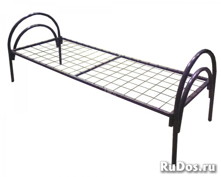 Кровати металлические оптом и в розницу недорого изображение 5