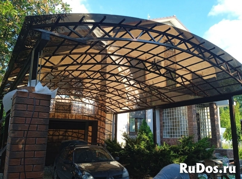 Навесы для авто от производителя изображение 8