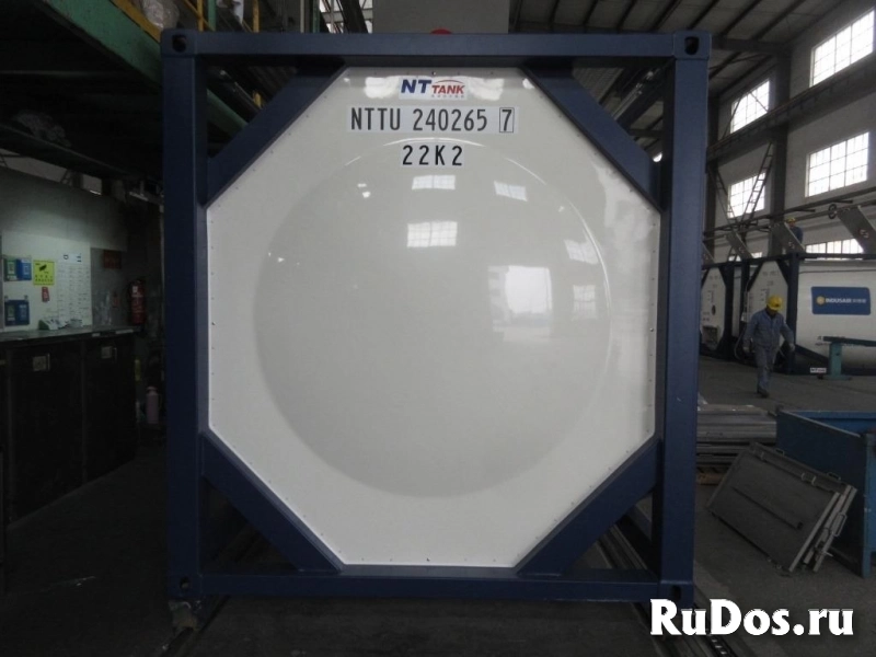 Танк-контейнер тип Т11 объём 24м3 для перевозки жидких удобрений, новый. изображение 4