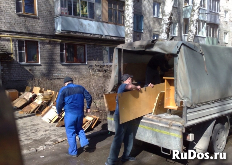 Вывоз мусора с грузчиками изображение 3