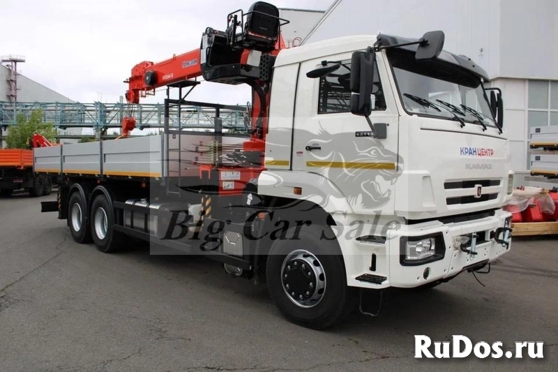 Бортовой автомобиль КАМАЗ 65117-0104020-В5 с КМУ Kanglim KS1256G-II фотка