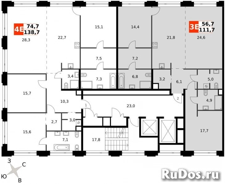 Продам 3 комнатную квартиру 111.7 м2 изображение 4