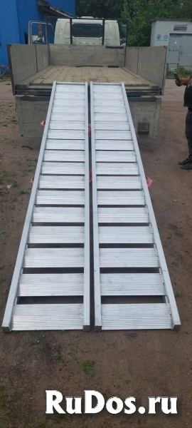 Производство трапов сходней алюминиевых аппарелей изображение 4
