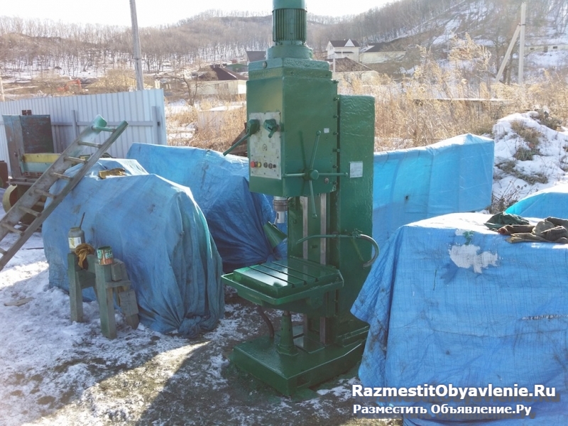 2С132 сверлильный станок продам, Владивосток изображение 4