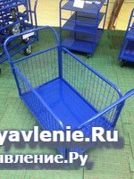 Сетчатая тележка для магазина фотка