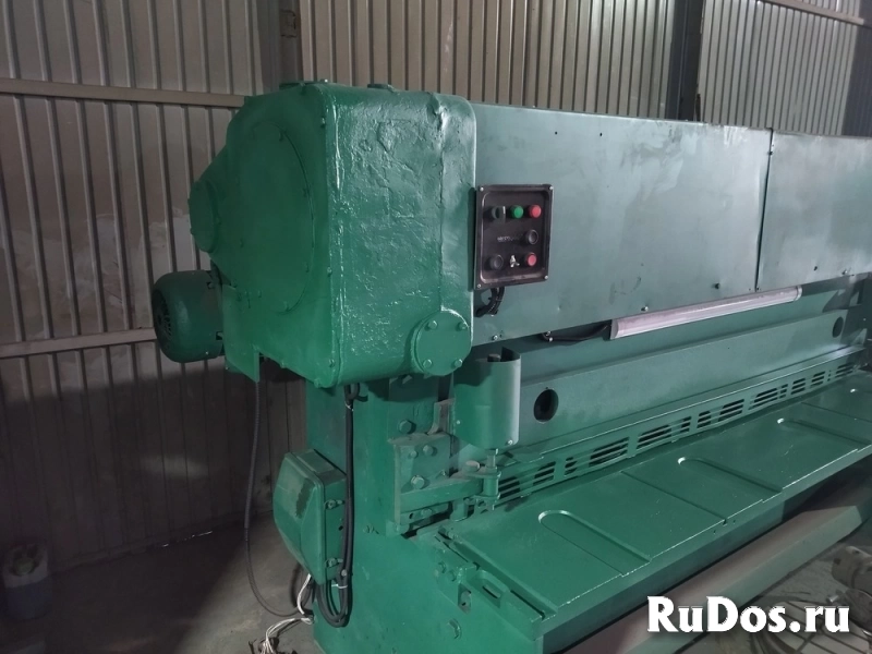 Гильотина СТД 9А рубит 6х2500мм, механическая муфта, продам изображение 6