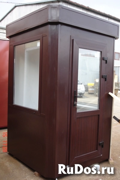 Пост охраны тип п-2, 1,5х1,5х2,5м, строгий стиль изображение 7