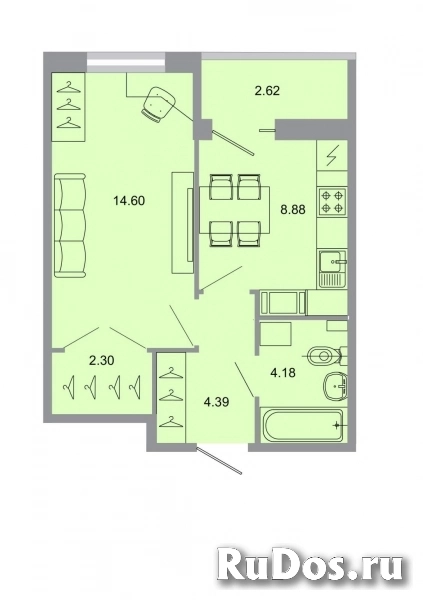 Продам 1 комнатную квартиру 34 м2 фото