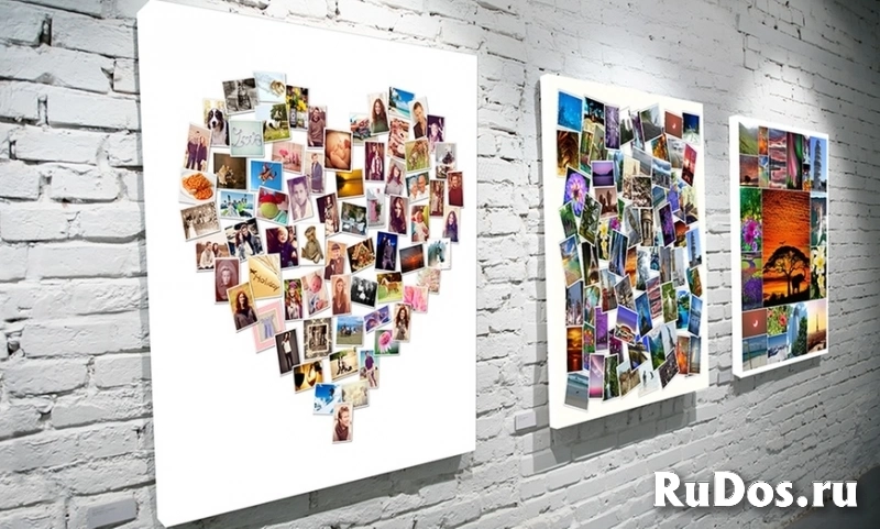 Фото на холсте или баннере, коллажи, ночники RGB изображение 7