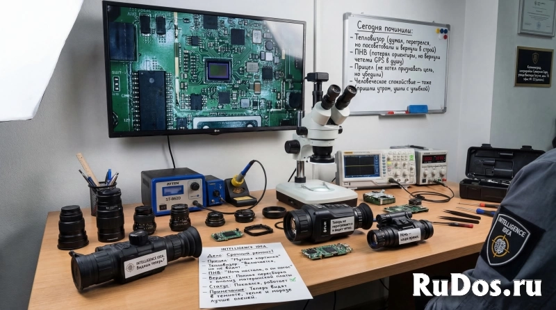 Ремонт оптических прицелов и тепловизоров фотка